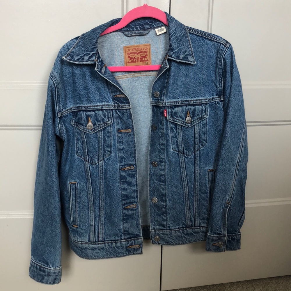 Levi’s Ex- boyfriend Trucker Jean Jacket